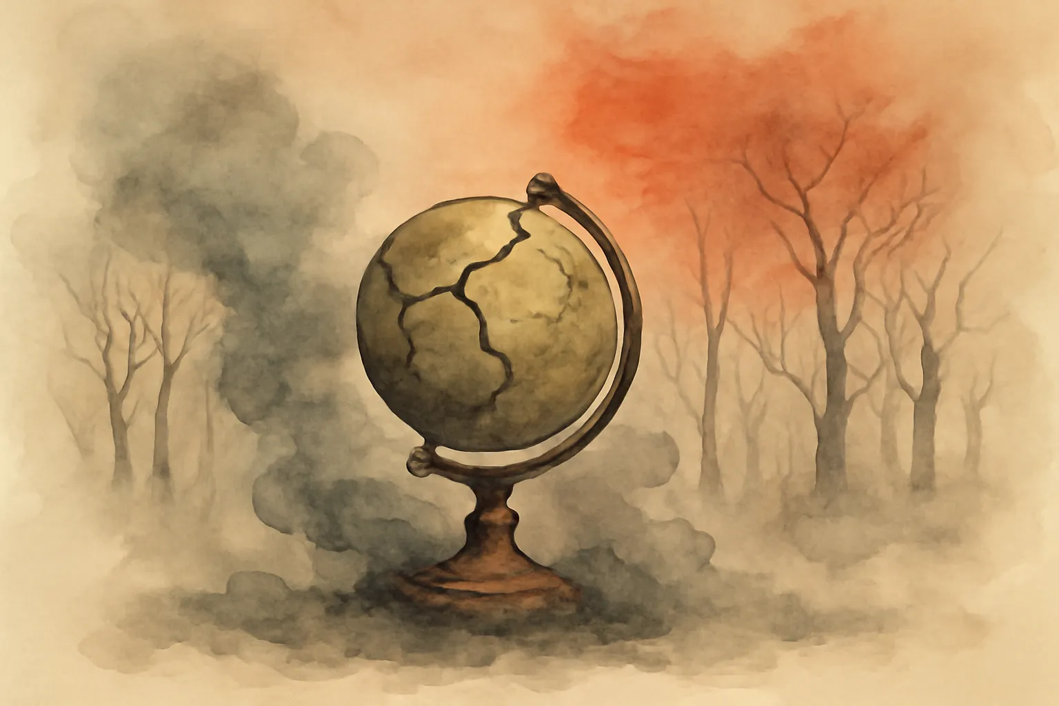 Illustration for The Collapse of Western Civilization: A View from the Future
