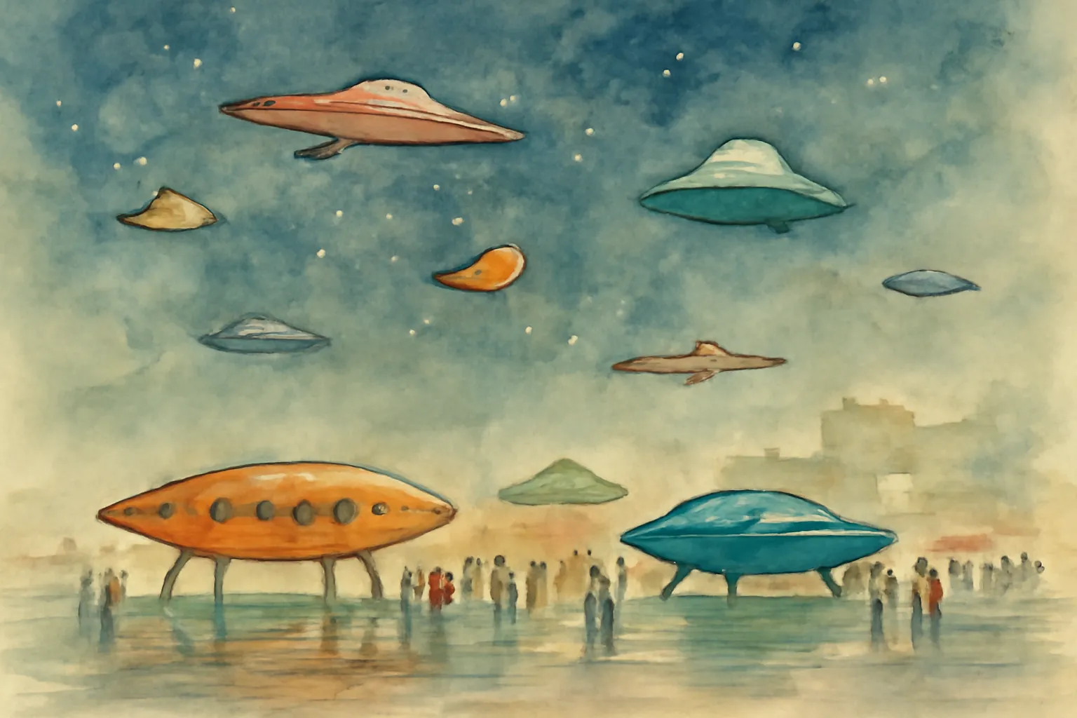 Ilustración de Los colores del espacio