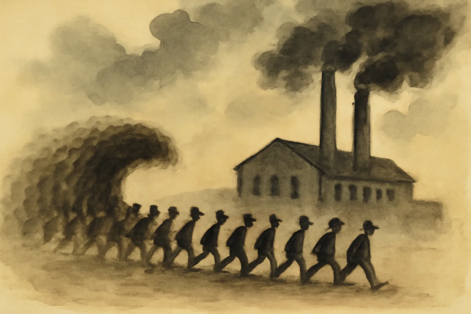 Illustration for The Communist Manifesto