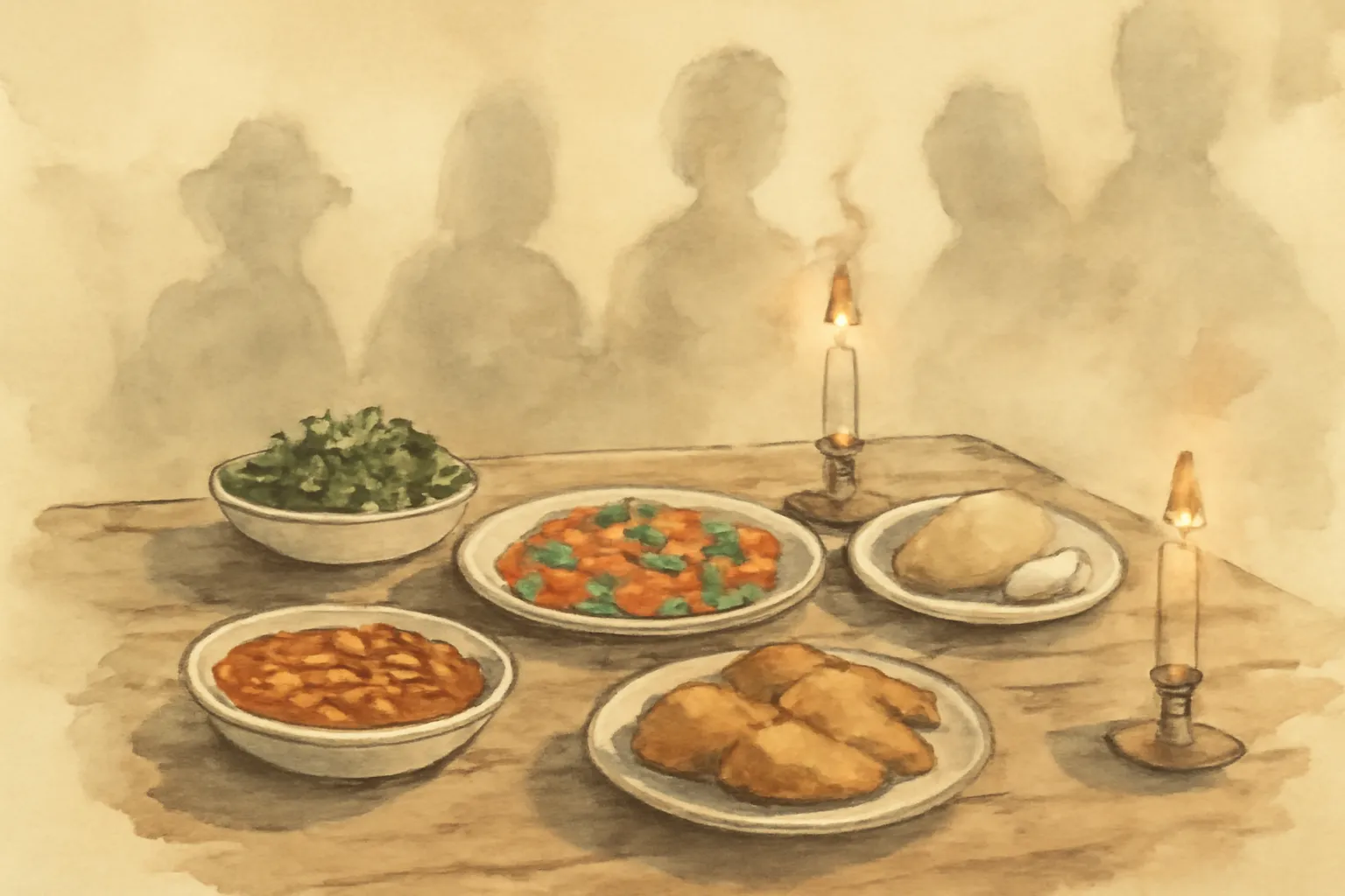 Illustration for The Cooking Gene
