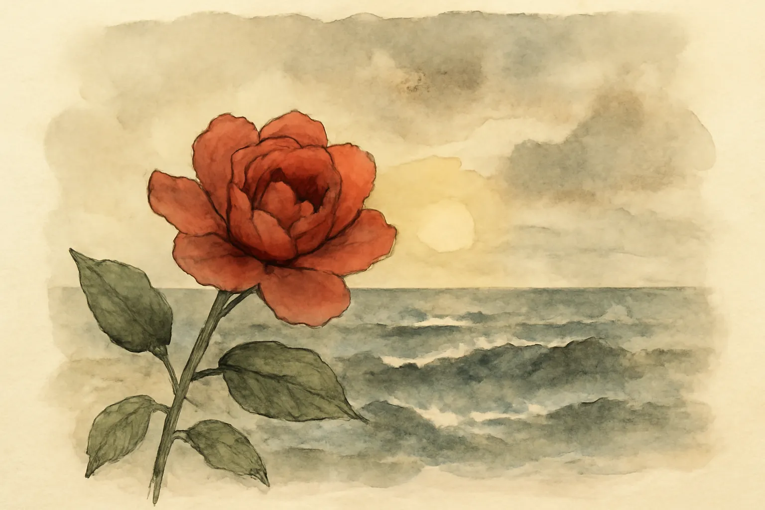 Ilustración de El jardín carmesí y otros relatos de aventuras