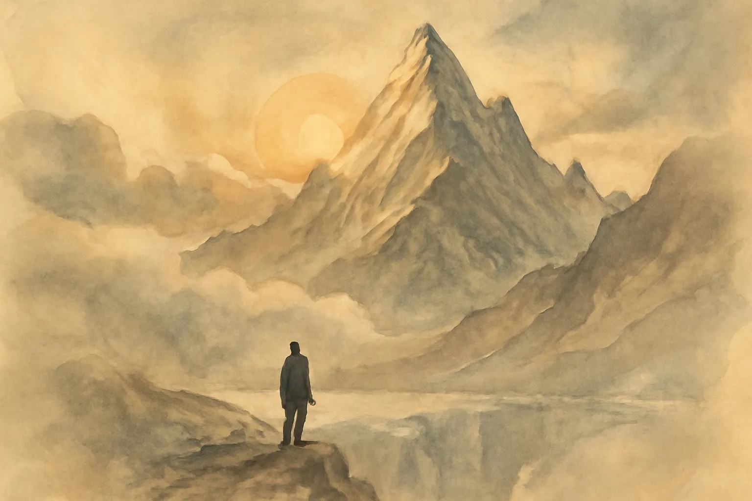 Illustration for The Crystal Horizon: Everest – The First Solo Ascent