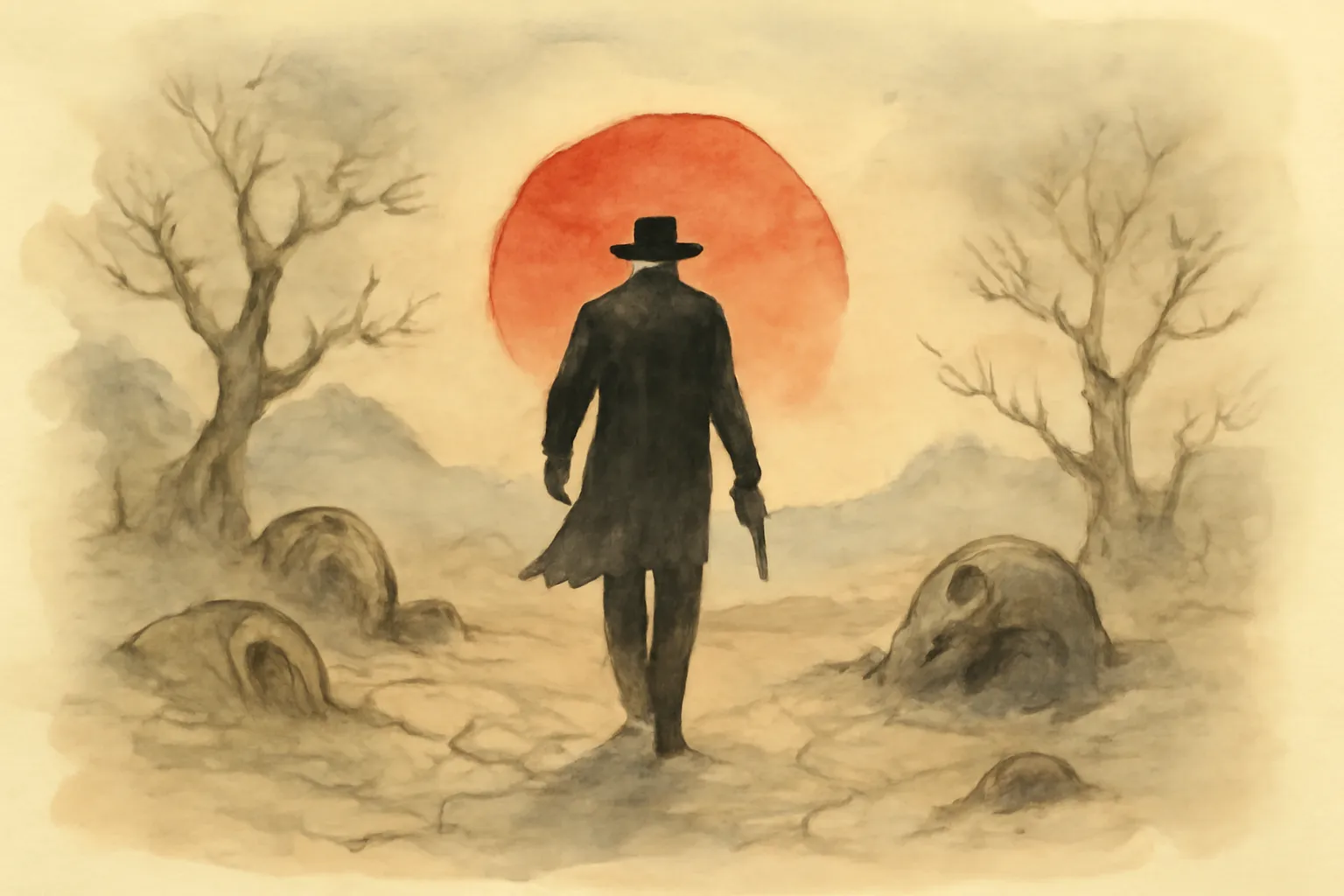 Illustration for The Dark Tower: The Gunslinger