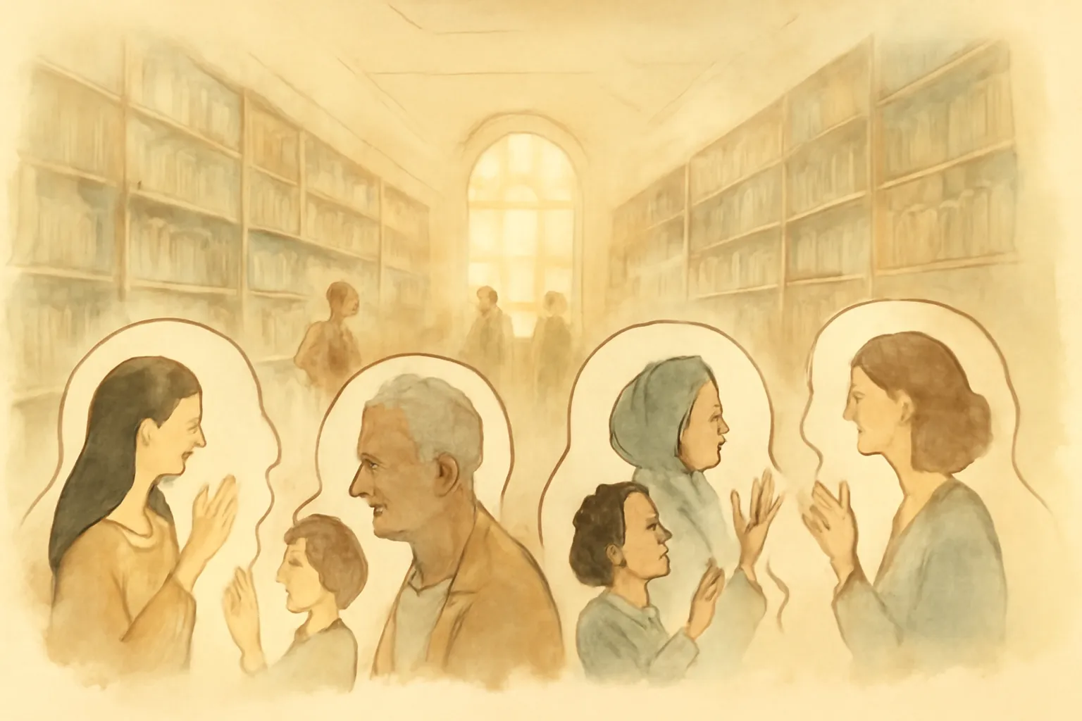 Ilustración de Los sordos: su posición en la sociedad y la provisión para su educación en los Estados Unidos