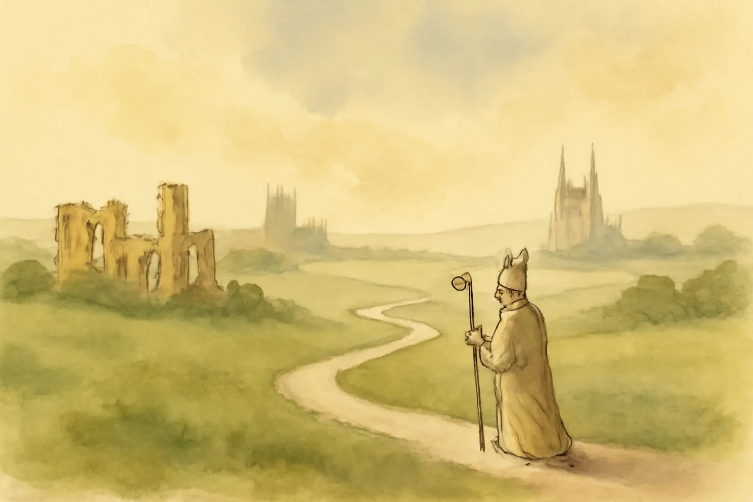 Illustration for The Deeds of the Bishops of England