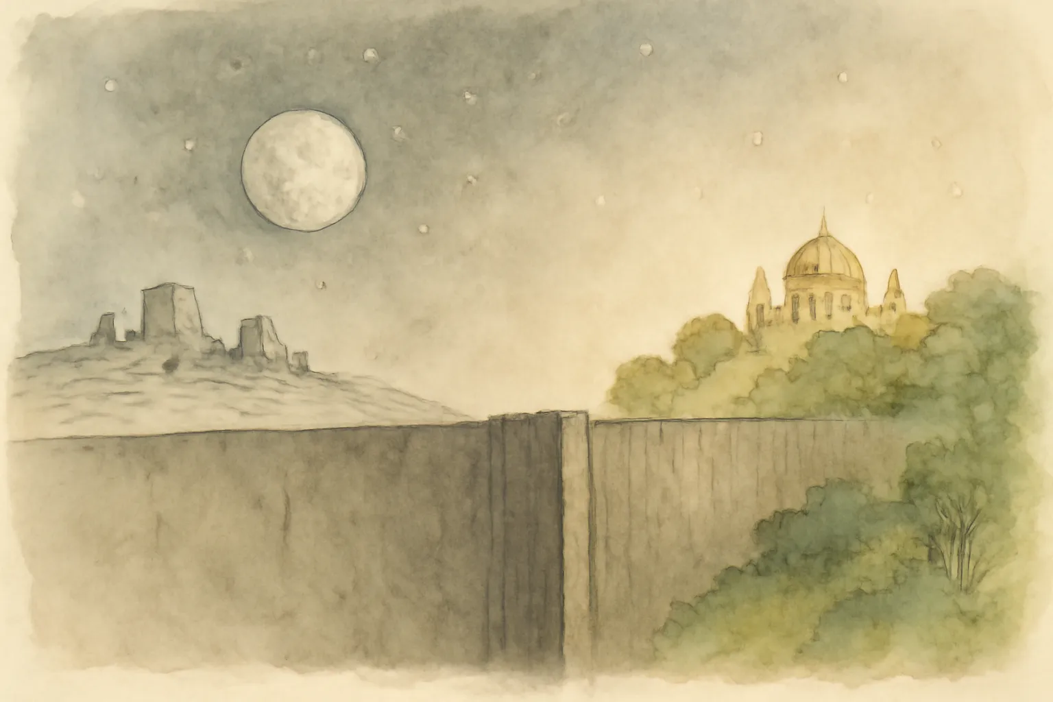Illustration for The Dispossessed