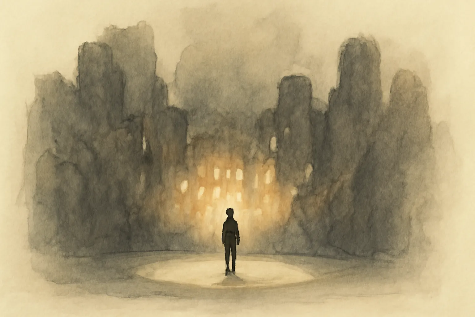 Ilustración de El camino más fácil