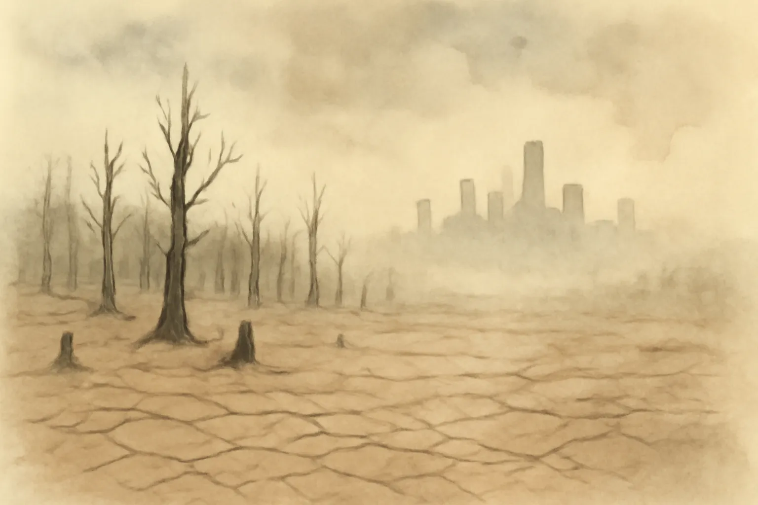 Illustration for The End of Nature
