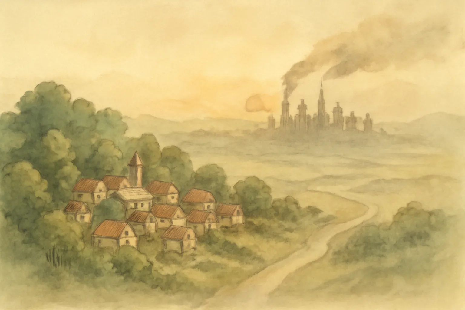 Illustration for The Evolution of Human Societies