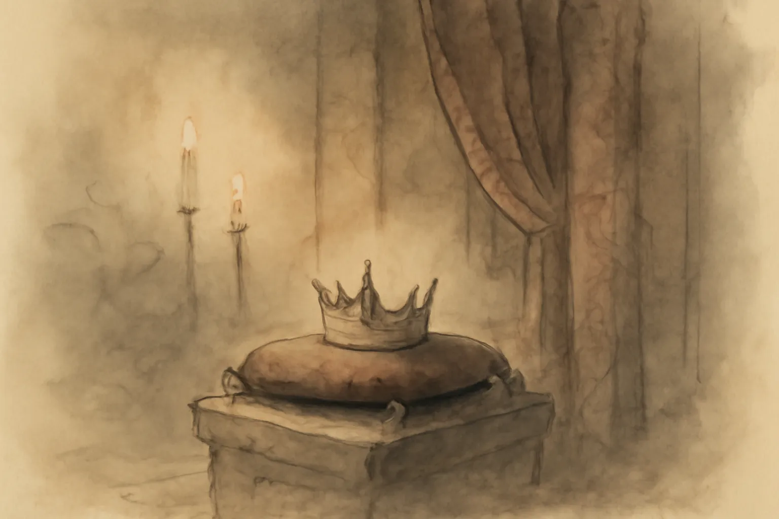 Ilustración de La quinta reina coronada