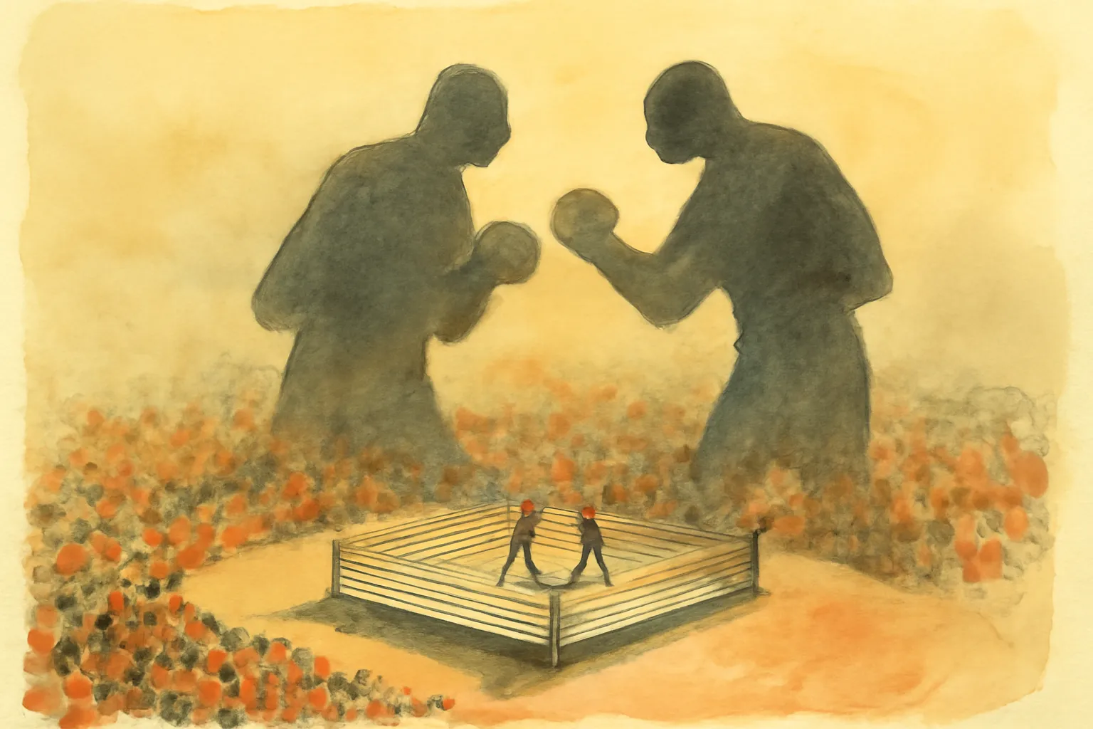 Illustration for The Fight