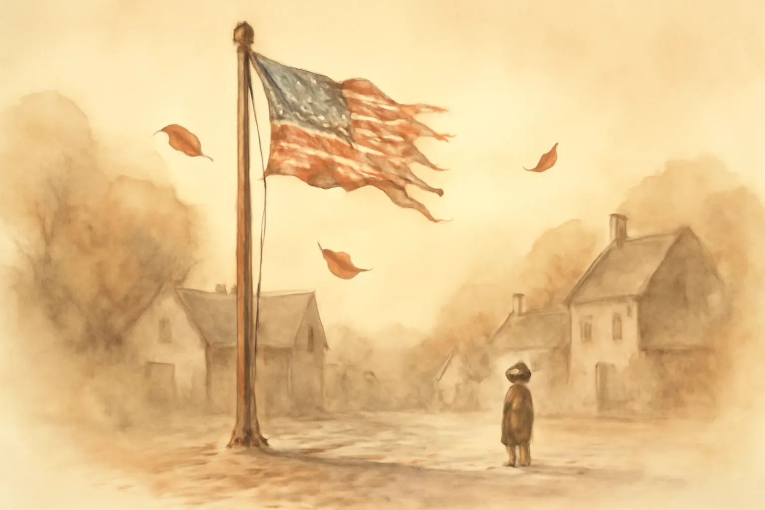 Ilustración de The Flag