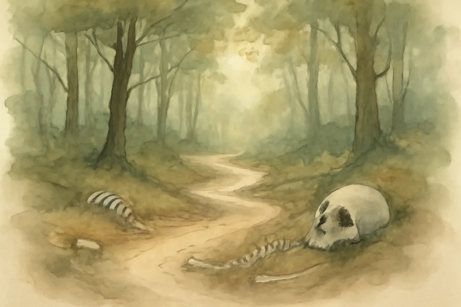 Illustration for The Fossil Trail