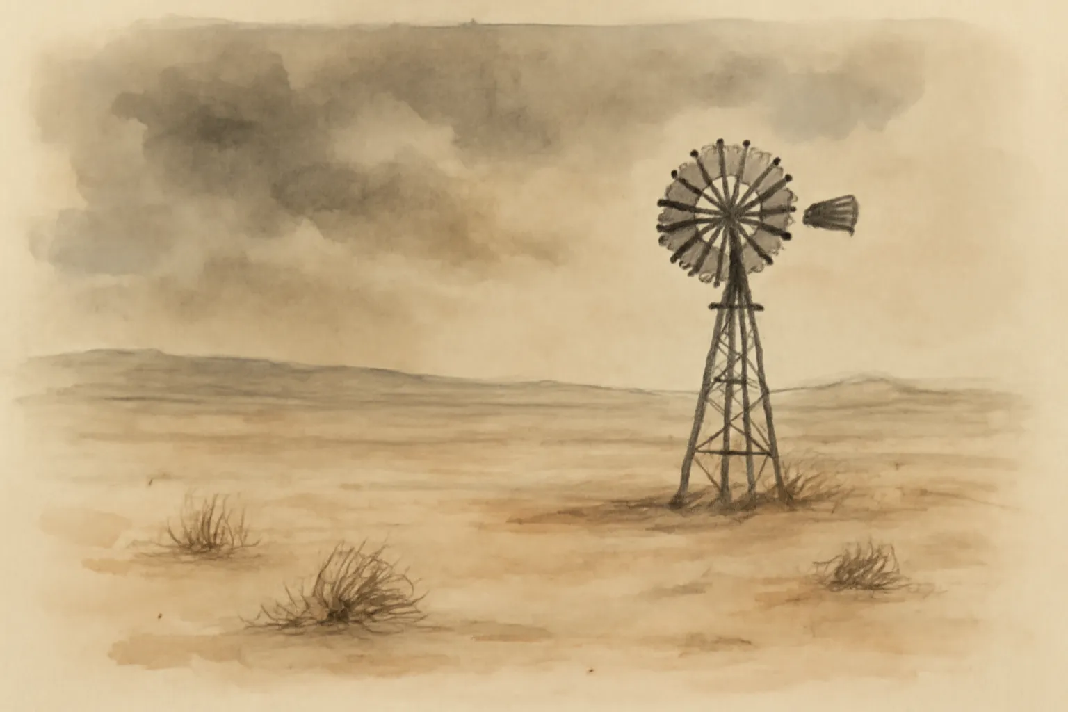 Illustration for The Four Winds