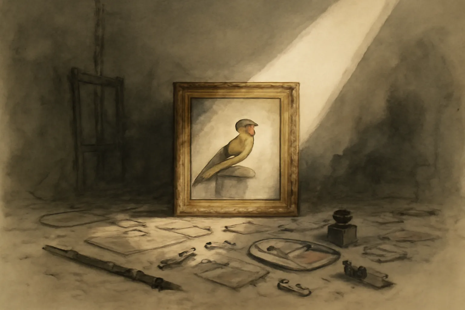 Illustration for The Goldfinch