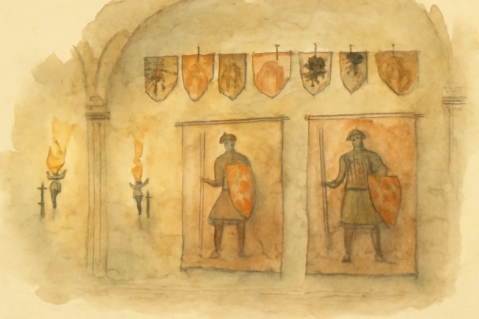 Ilustración de Manual de Heráldica Inglesa