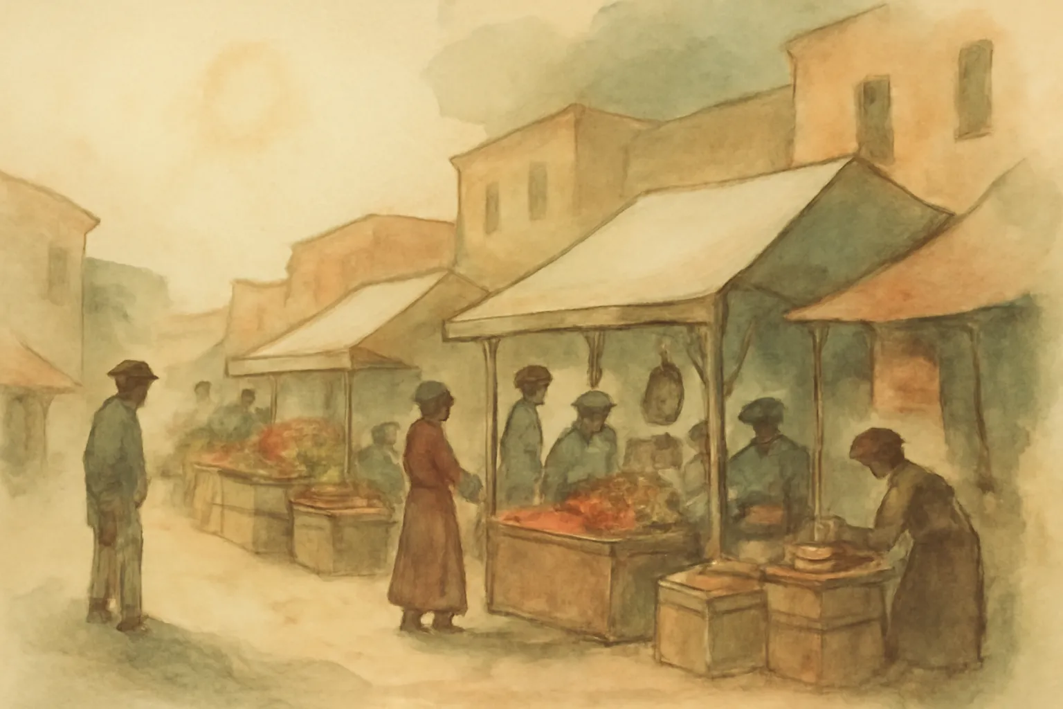 Illustration for The Heaven & Earth Grocery Store