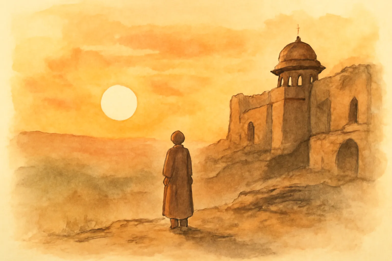 Illustration from The Hermit Doctor of Gaya: A Love Story of Modern India