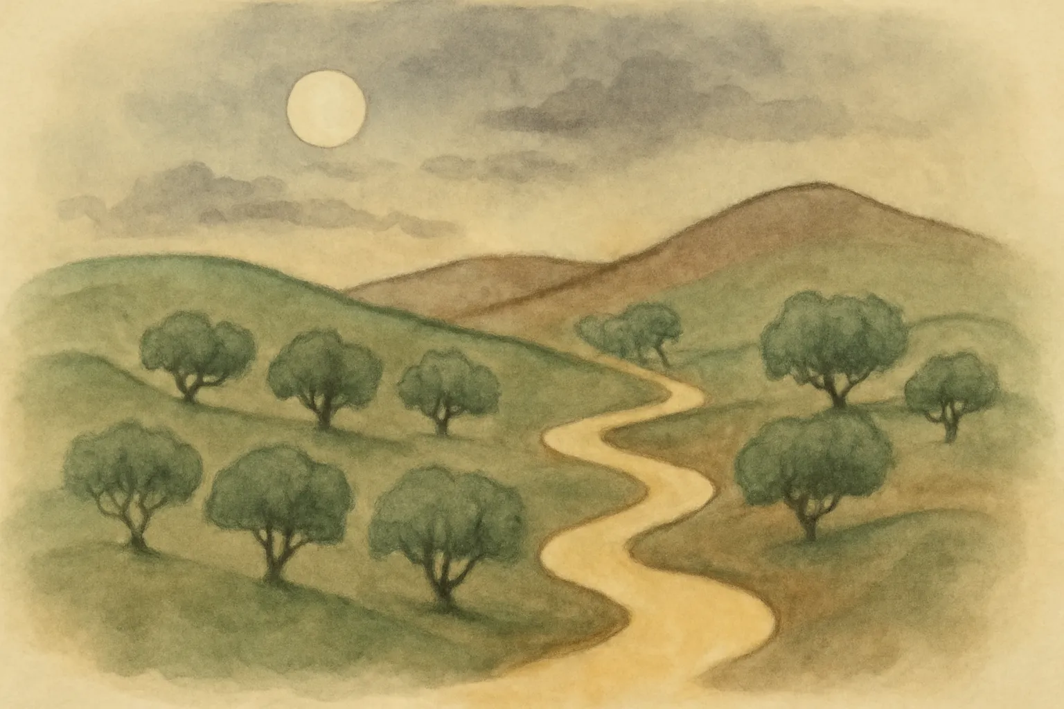 Ilustración de La colina de Venus