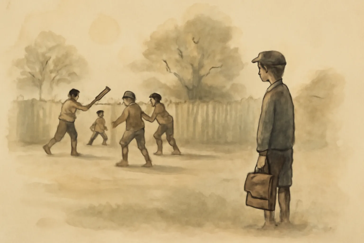 Ilustración de El escolar de Hoosier