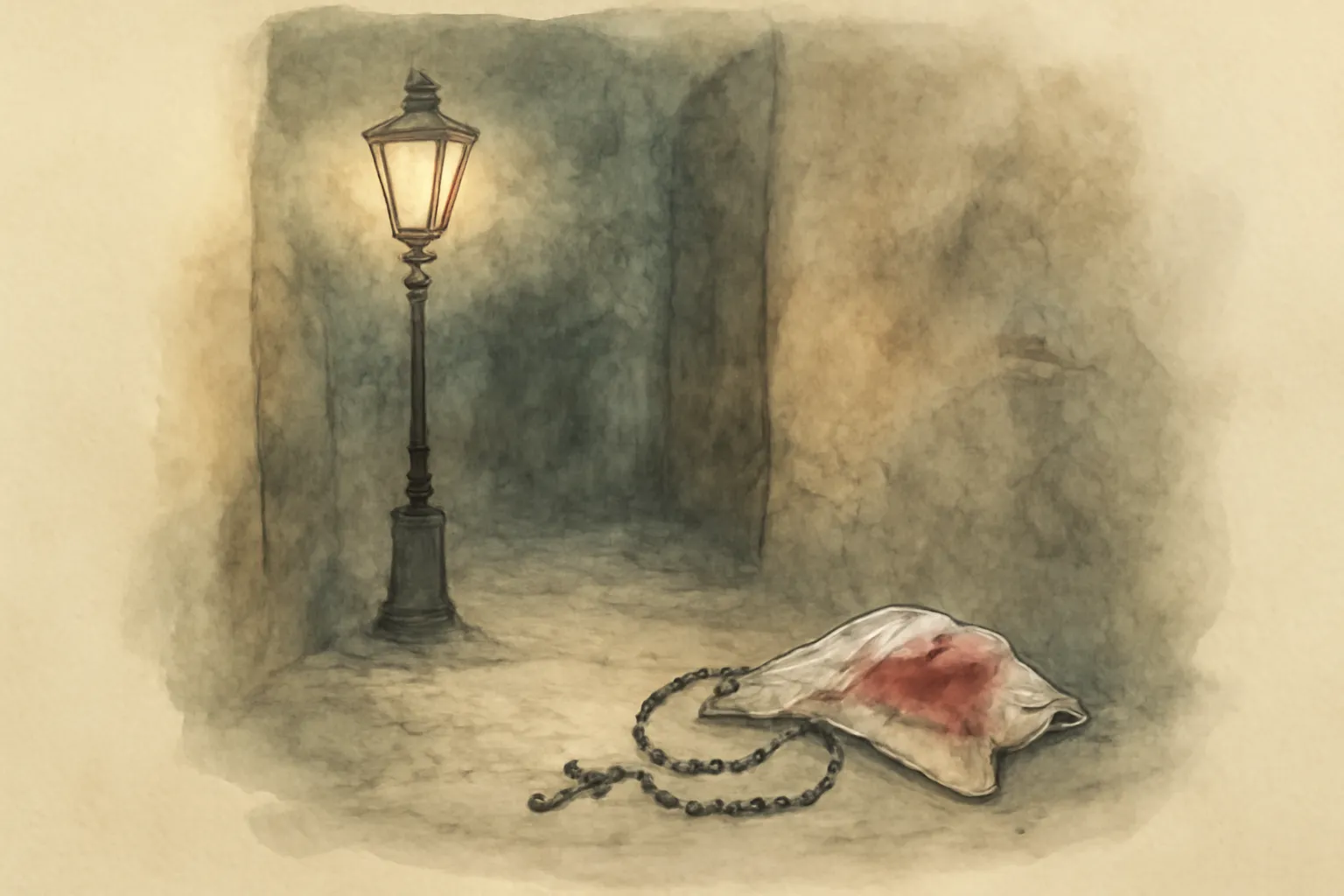 Ilustración de La inocencia del padre Brown
