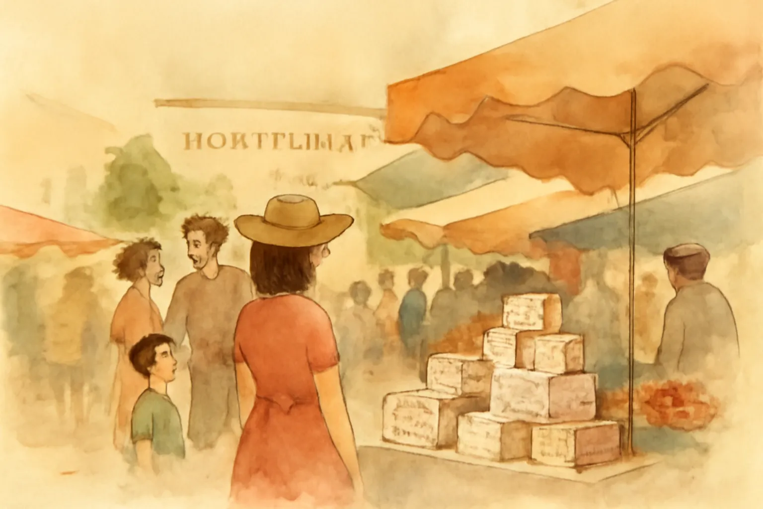 Ilustración de Las alegres aventuras de Aristide Pujol