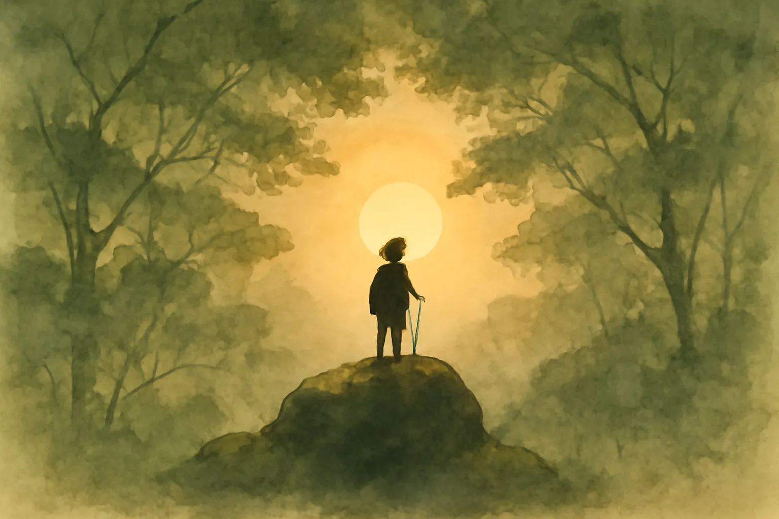 Ilustración de Los guardianes del sendero