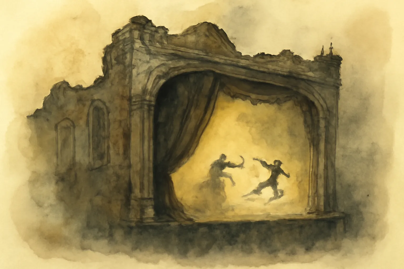 Ilustración de El rey de amarillo
