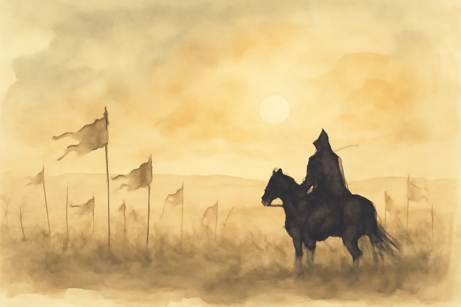 Ilustración de Los caballeros de la cruz
