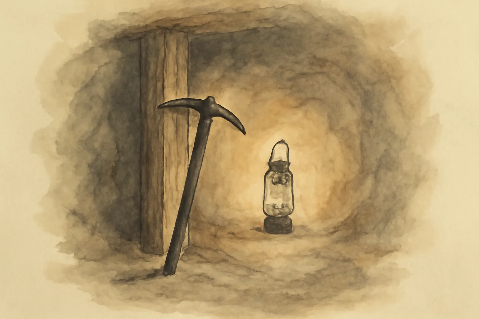 Ilustración de The La Chance Mine Mystery