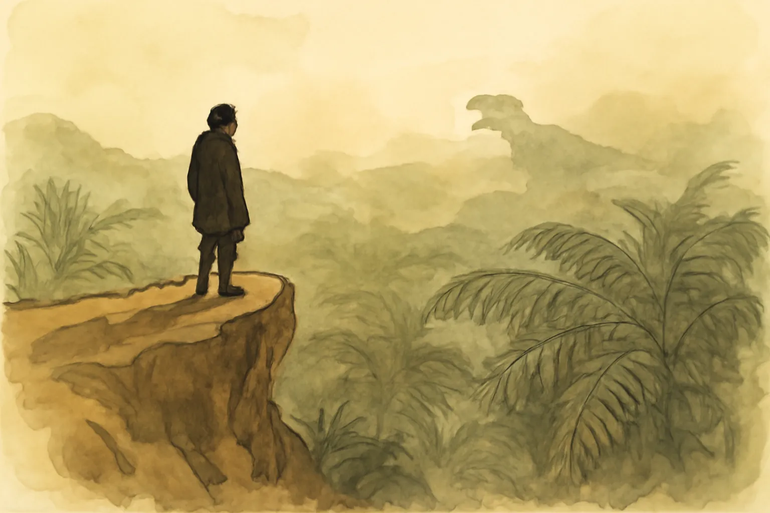 Illustration from The Land That Time Forgot