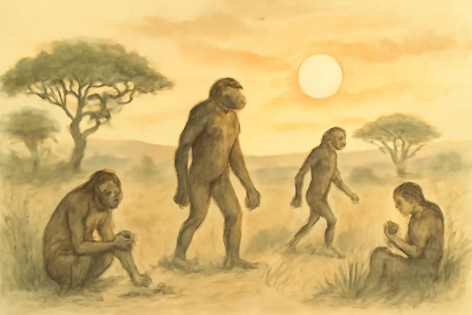 Illustration for The Last Neanderthal
