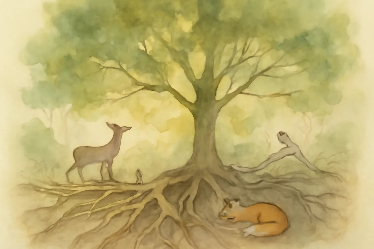 Illustration for The Lives of a Cell