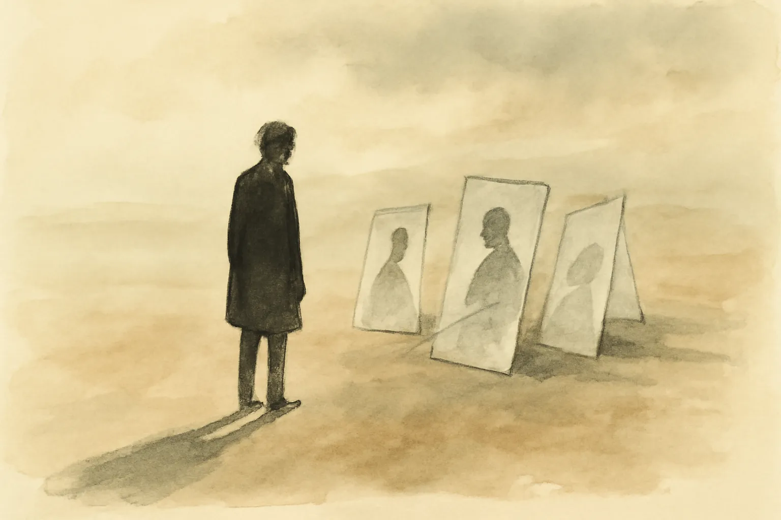 Illustration for The Man Who Wasn't There