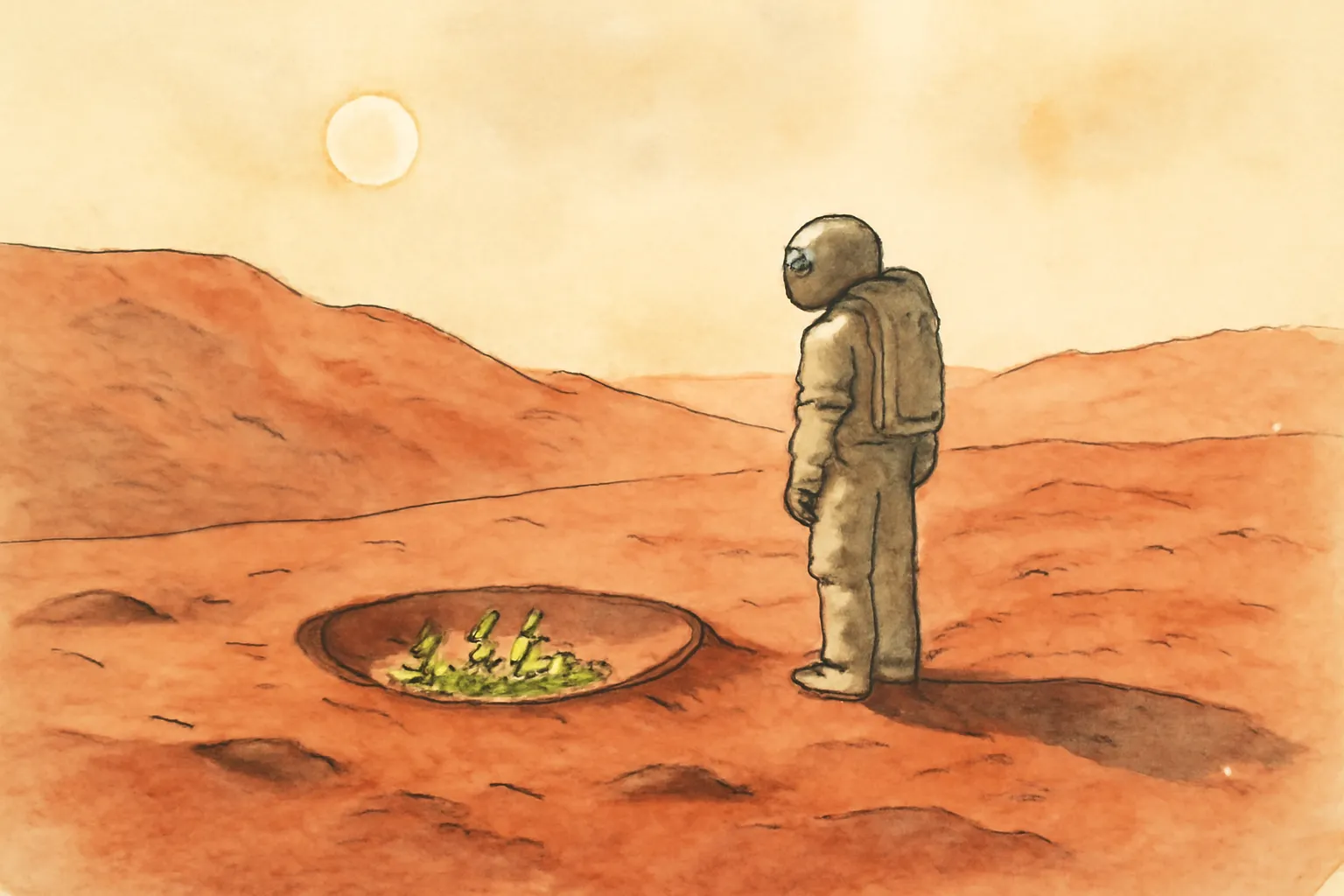 Illustration for The Martian
