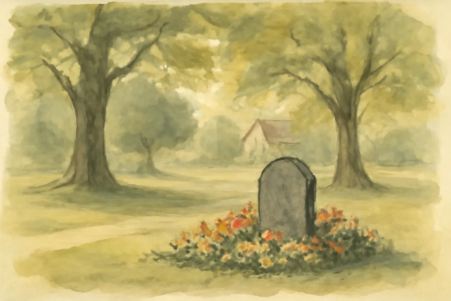 Illustration for The Murder at the Vicarage