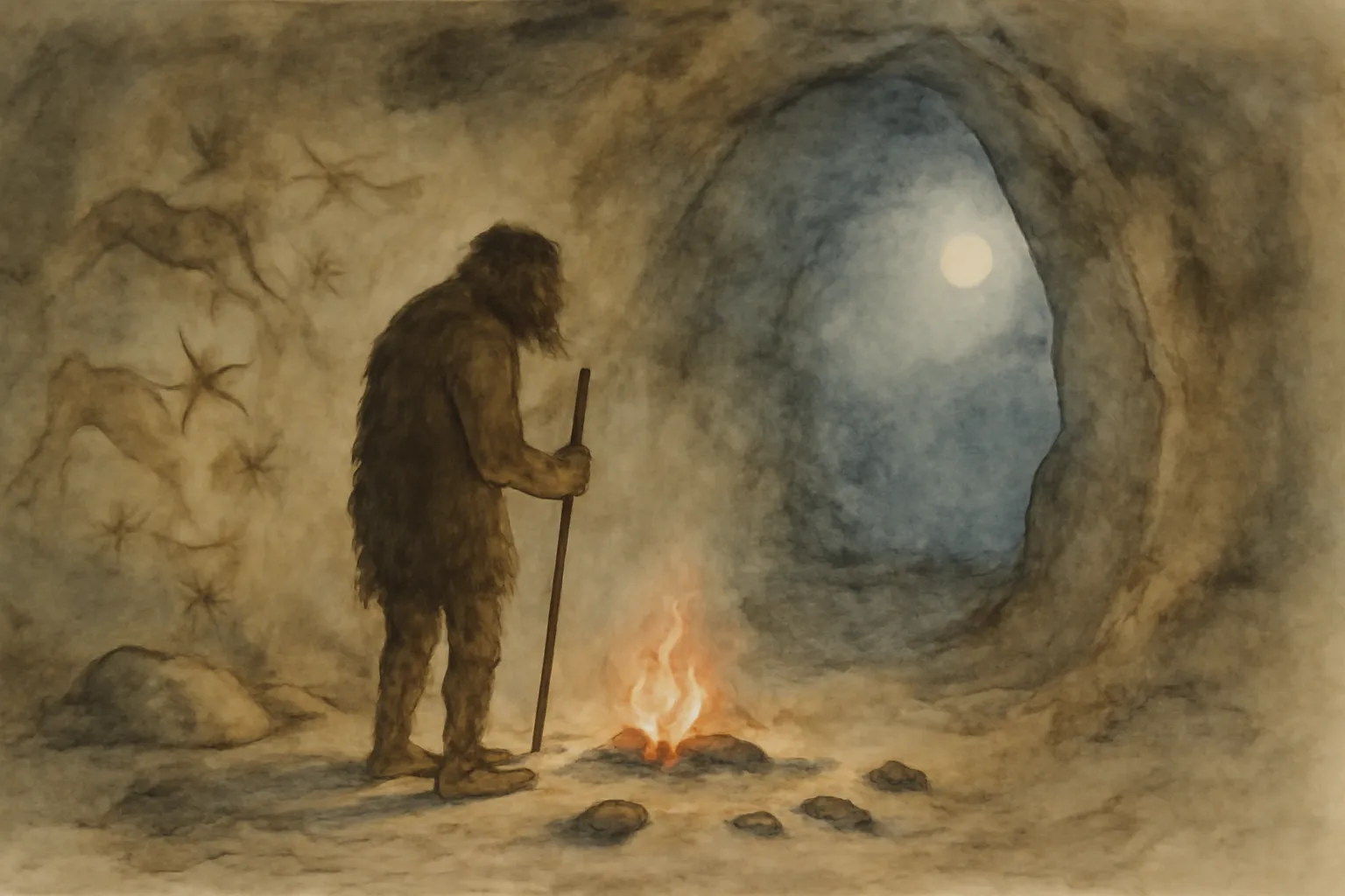 Illustration for The Neanderthals
