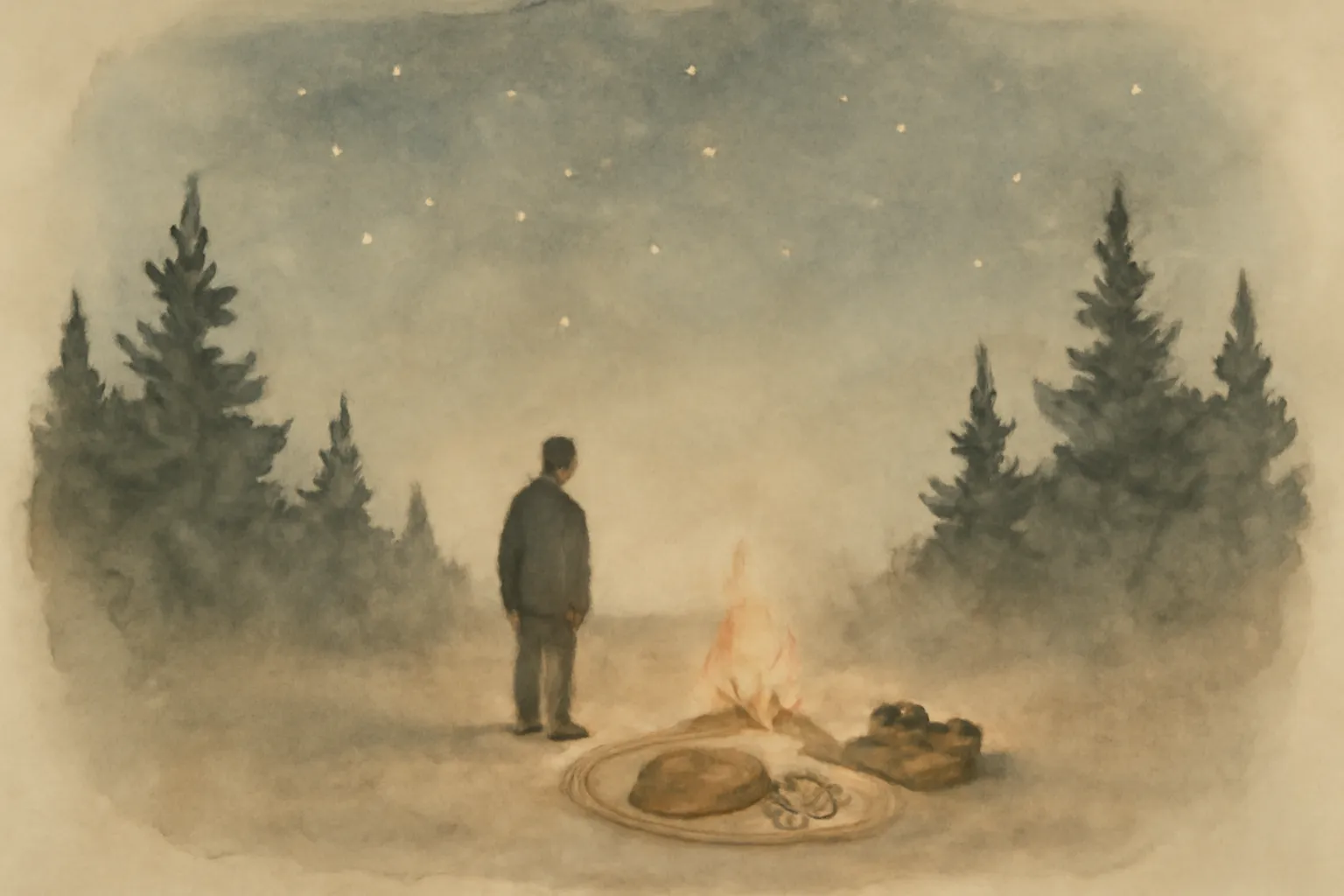 Illustration for The Night Watchman