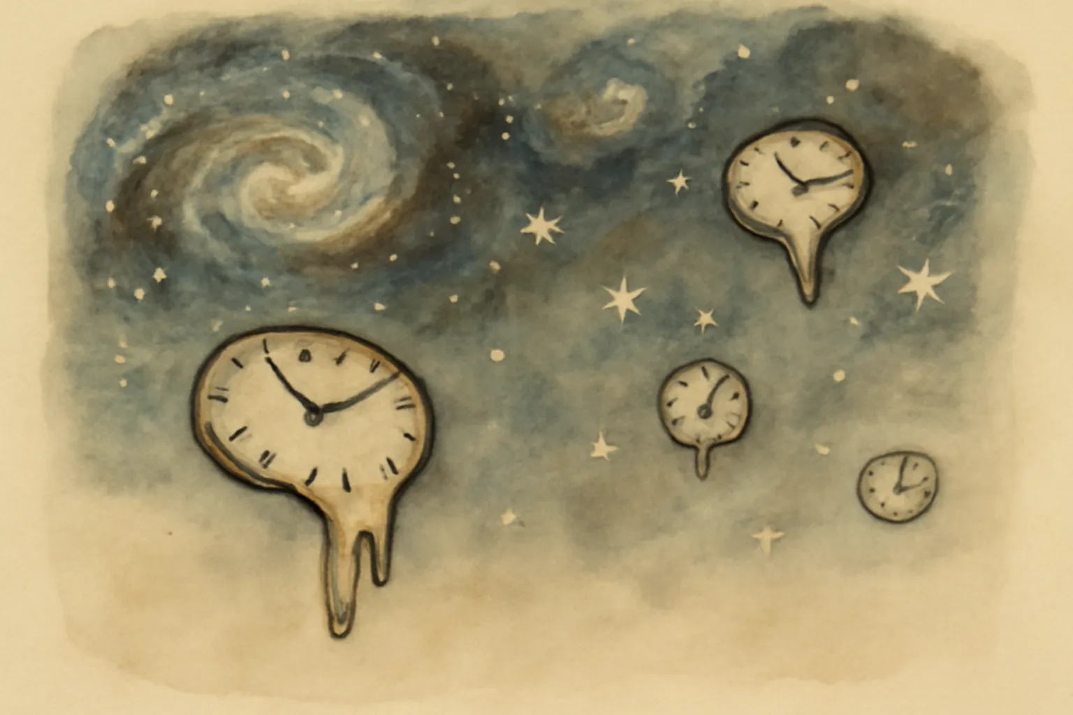 Illustration for The Order of Time