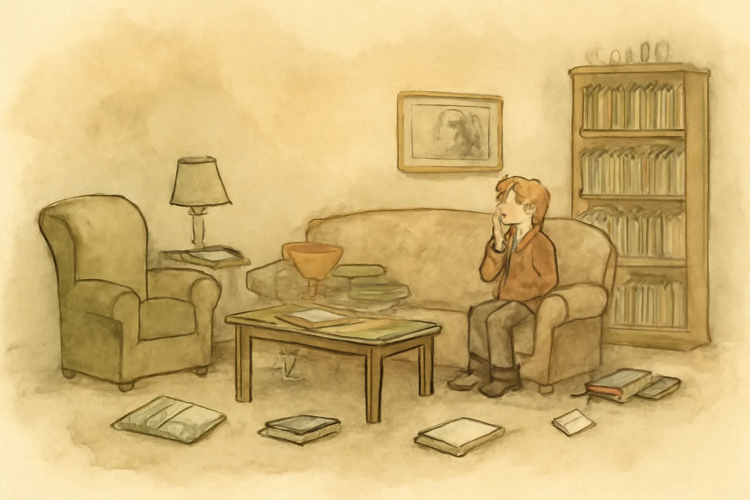 Ilustración de Los Peterkin