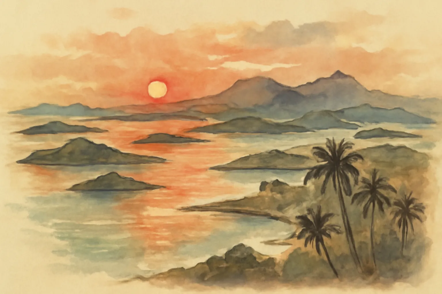 Ilustración de Las Islas Filipinas: Historia política, geográfica, etnográfica, social y comercial del archipiélago filipino durante el dominio español