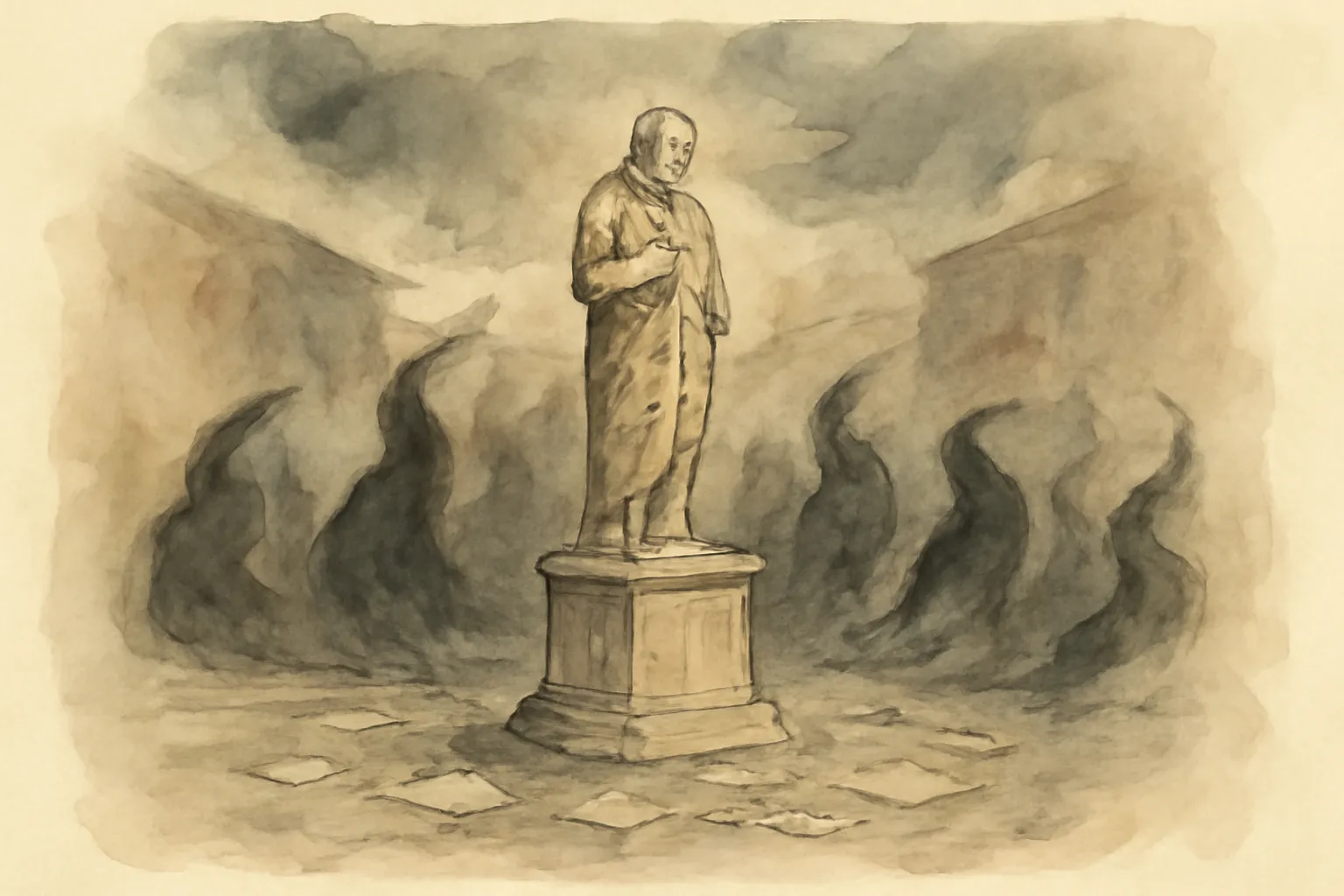 Ilustración de Los demonios