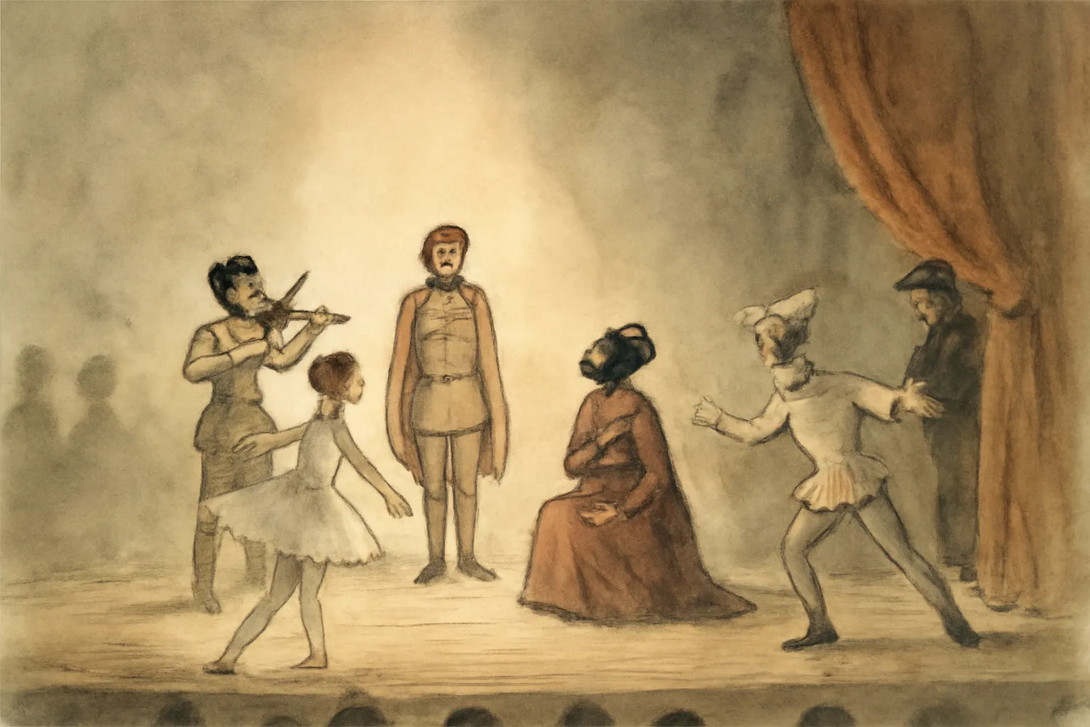 Illustration for The Presentation of Self in Everyday Life