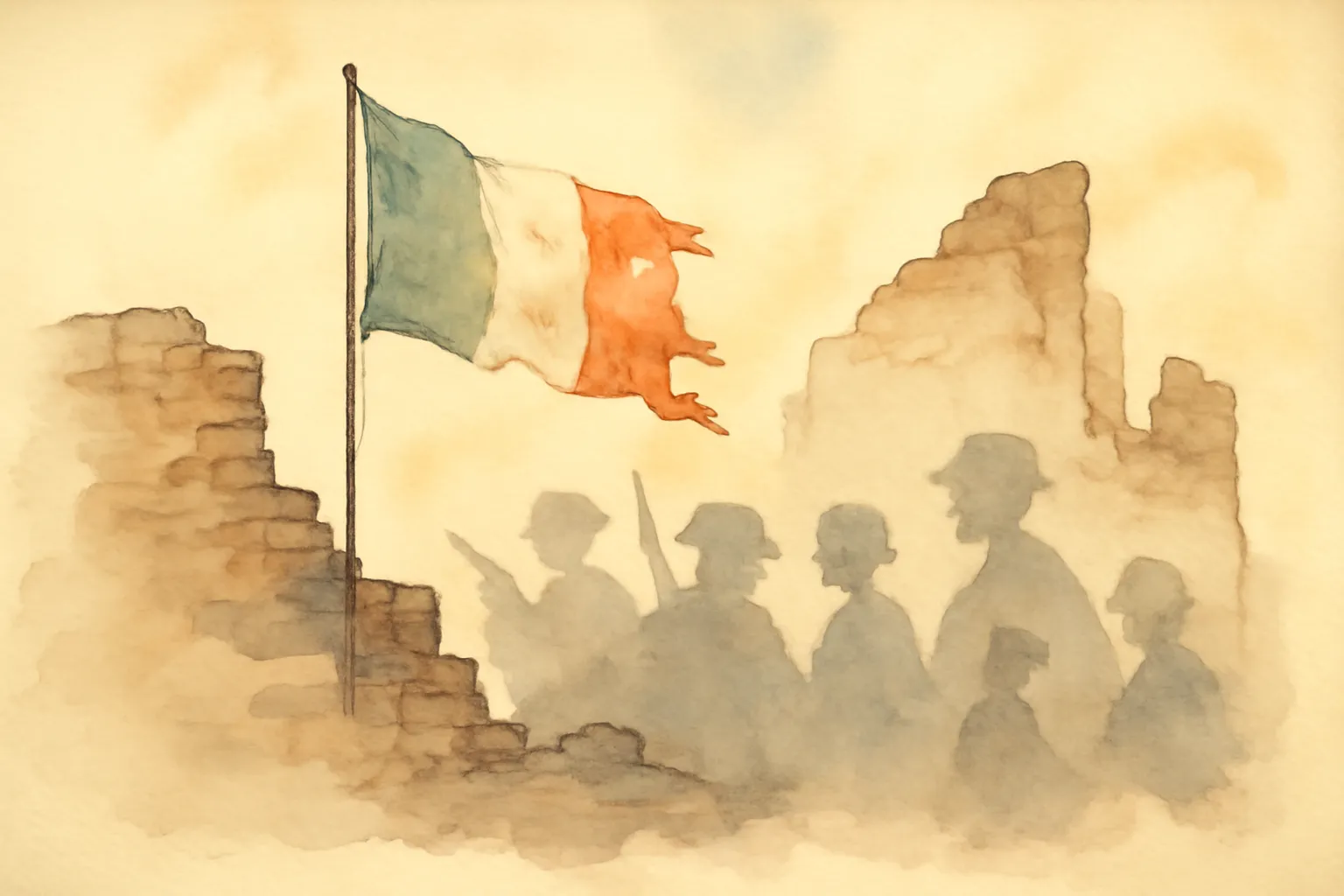 Illustration for The Red and the Green