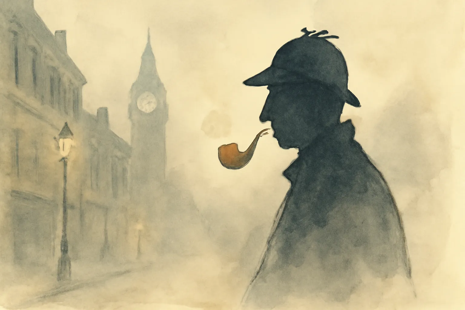 Ilustración de El regreso de Sherlock Holmes