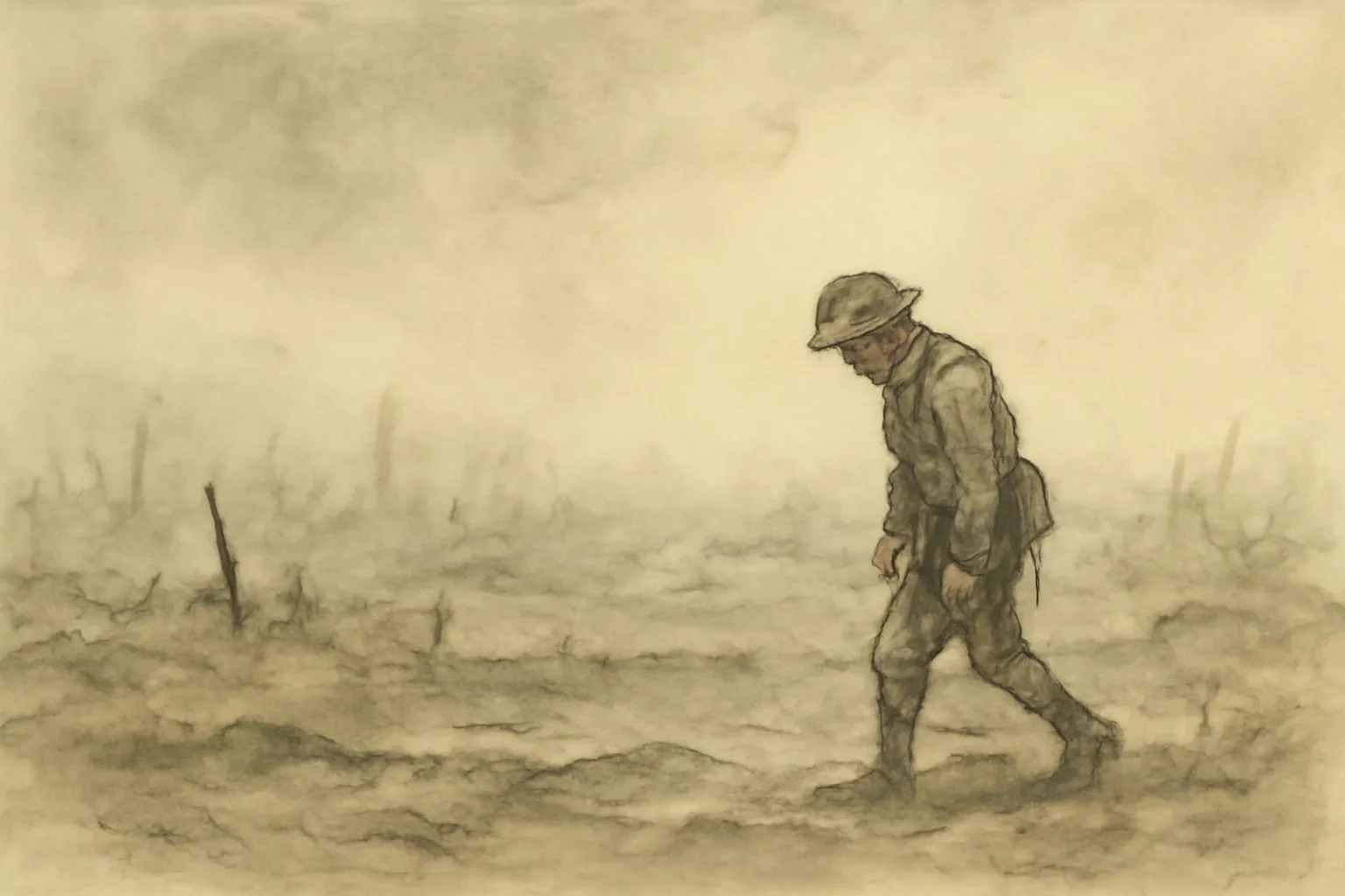 Ilustración de El camino áspero