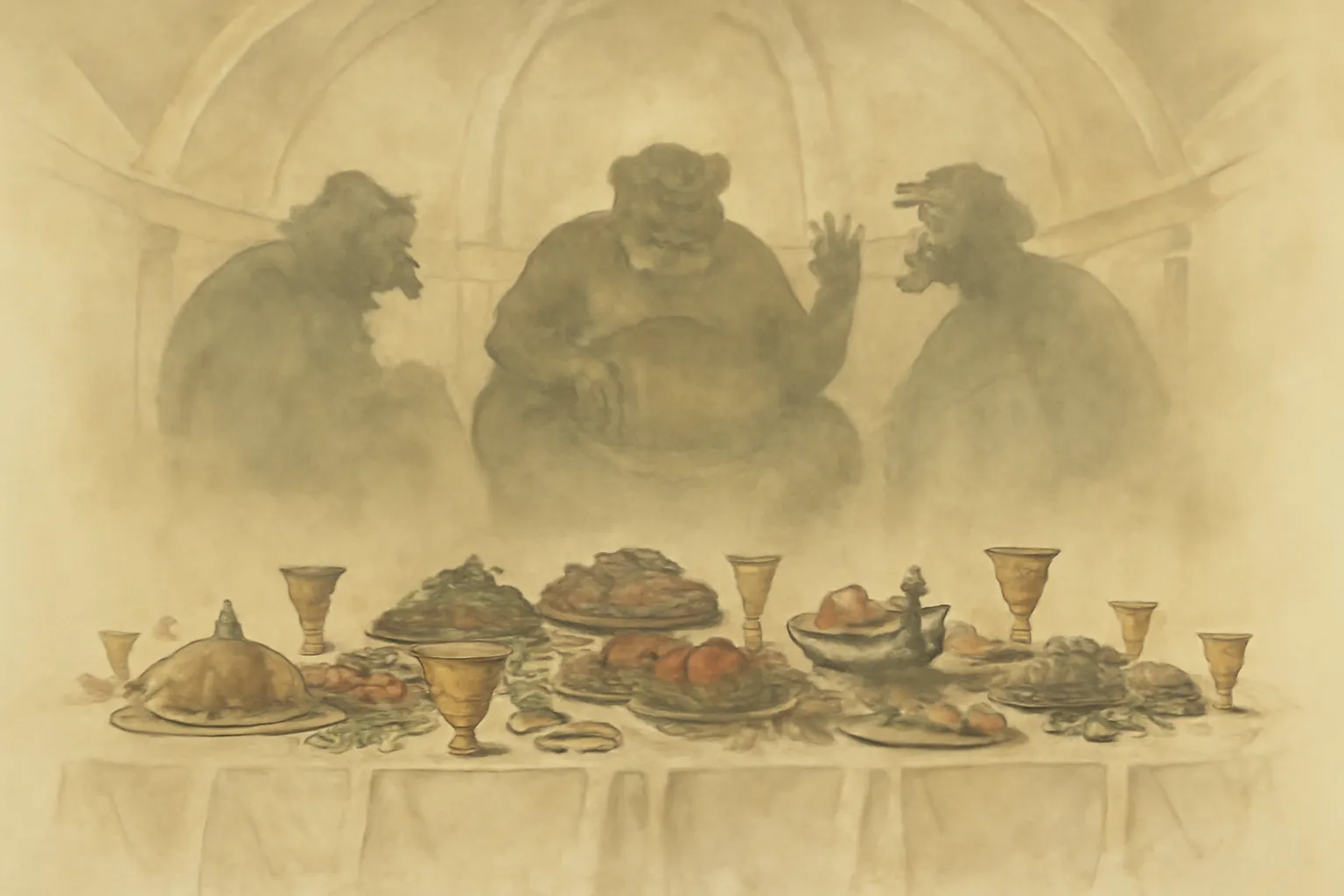 Ilustración de El Satiricón