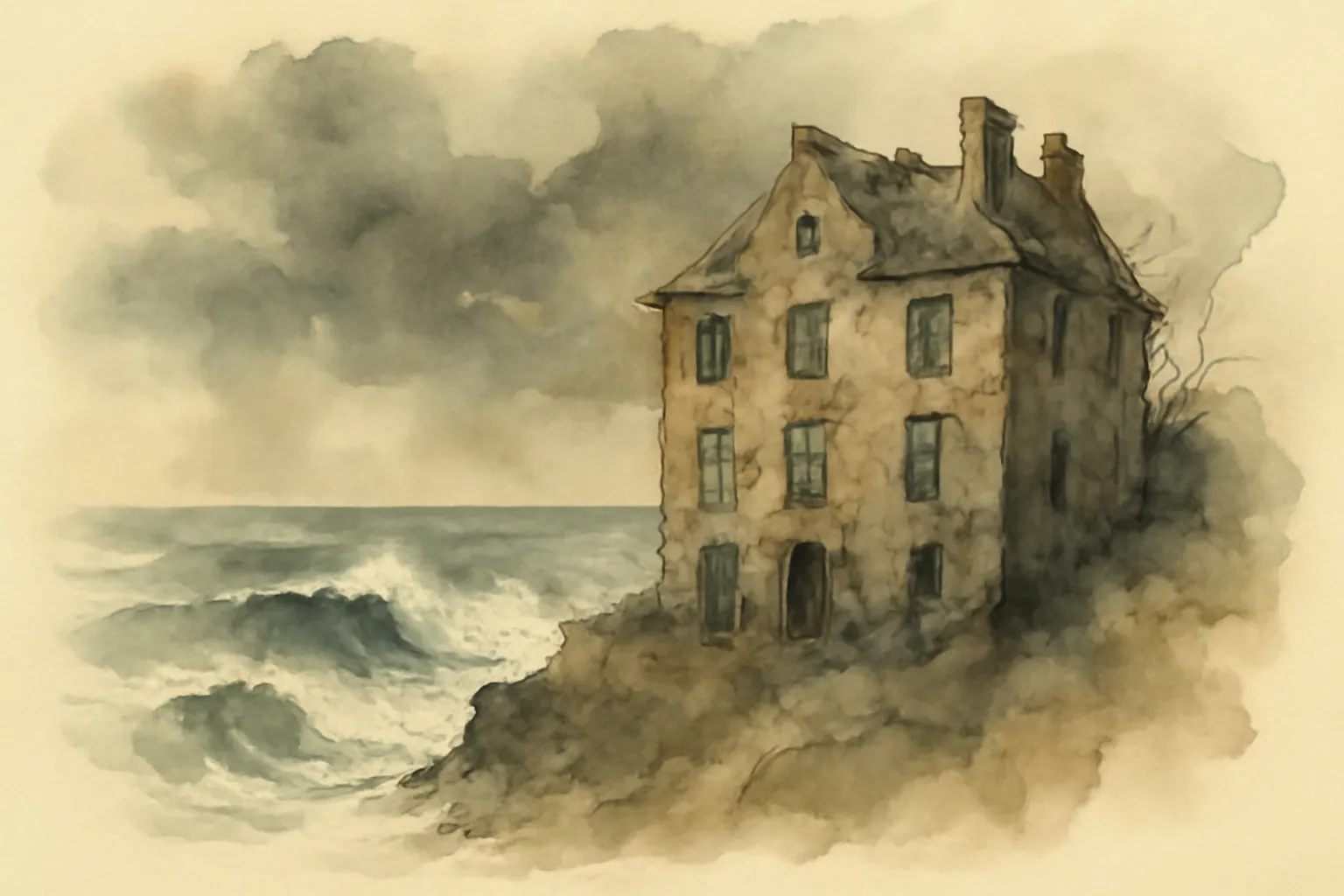 Illustration for The Sea, The Sea