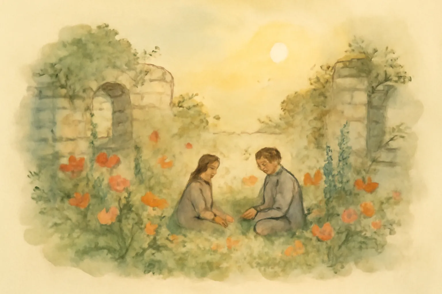 Ilustración de El jardín secreto