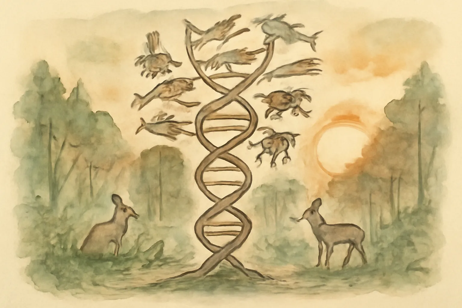 Illustration for The Selfish Gene